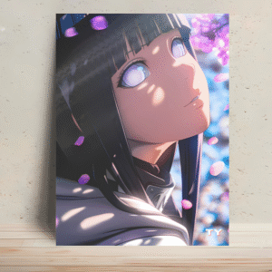 Hinata Hyuga Metal Poster