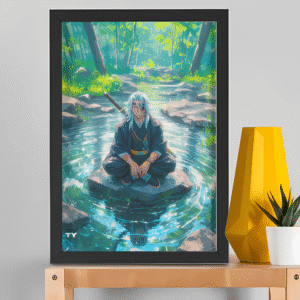 Tengen Uzui Framed Poster Demon Slayer: Kimetsu no Yaiba